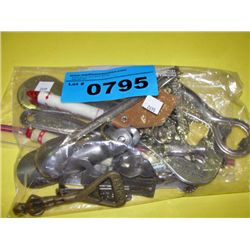 Bag full of collectors bottle openers