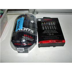 2 packages of audio video cable