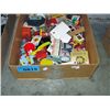 Image 1 : Box of assorted collectables; cards, pins,