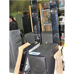 LG bluray 3D home theater system complete with