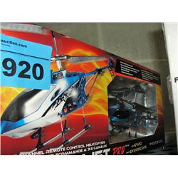Protocol falcon jet radio controlled helicopter