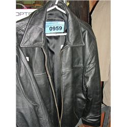 Surgeo black leather jacket
