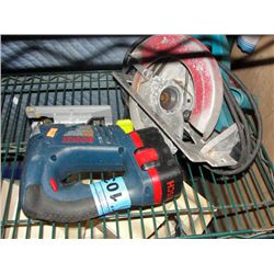 Bosch 18V cordless drill and jigsaw