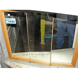 Mirrored bathroom cabinet