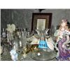 Image 1 : Shelf lot of assorted glasswares misc and