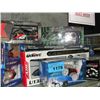 Image 1 : Shelf lot of radio controlled helicopters and cars
