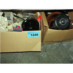 2 boxes of general household items