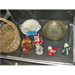 Lot of assorted decorative ceramics, figurines,