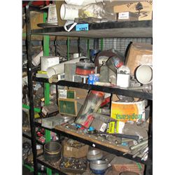 7F rolling welded steel machine shop storage shelf