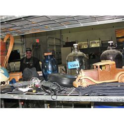 shelf lot of misc collectables