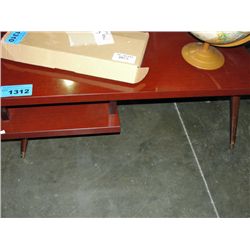 Vintage mahogany step coffeee tatble