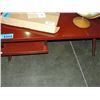 Image 1 : Vintage mahogany step coffeee tatble