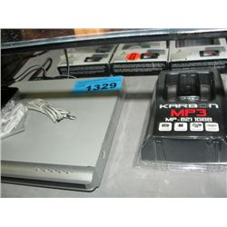 Lot of assorted electronics; dvd player, mp3