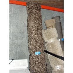 Multi colored beige large shag area rug