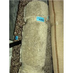 Off white shag area rug