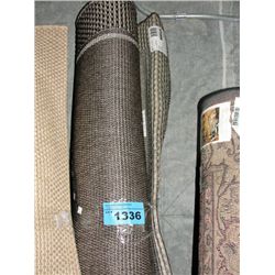 Multi colored grey and beige area rug