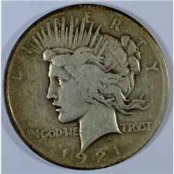 1921 PEACE DOLLAR FINE