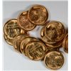 Image 2 : ( 50 ) 0NE ROLL 1939 BU LINCOLN CENTS