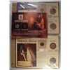 Image 1 : LOT OF INDIAN HEAD CENTS AND OTHER COINS IN CARDBOARD  DISPLAYS