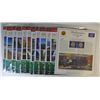 Image 1 : STATE QUARTER IN DISPLAY CARDBOARD HOLDERS, ( 12 ) TOTAL HOLDERS
