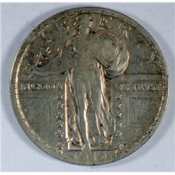 1919 STANDING LIBERTY QUARTER VF