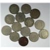 Image 1 : 14 1883 LIBERTY NICKELS WITH CENTS AG/GOOD