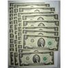 Image 1 : 41 CONSECUTIVE SERIAL NUMBER $2  1ST DAY ISSUE NOTES
