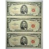 Image 1 : 3 $5 RED SEAL NOTES