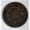 Image 2 : 1828 HALF CENT VG (DAMAGED)