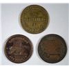 Image 1 : 1/4 CENT RETAIL MERCHANTS BANK TOKEN VIRGINA, IL, 1863 C.C. BUHL STORE TOKEN