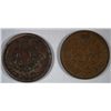 Image 2 : 1864 CN GOOD & 1864 BR VF INDIAN HEAD CENTS