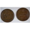 Image 2 : 1873 GOOD & 1874 VF+ INDIAN HEAD CENTS