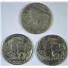 Image 2 : 1915 VG, 1915-D F/VF & 1915-S GOOD BUFFALO NICKELS