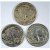 Image 2 : 1919-D VG, 1920-D VG, 1921 VF BUFFALO NICKELS