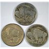Image 2 : 1923-S FINE, 1924-D VG/FINE & 1924-S VG BUFFALO NICKELS