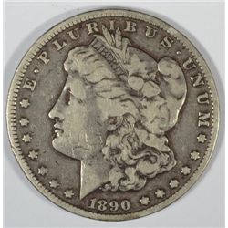 1890-CC MORGAN DOLLAR VG