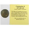 Image 1 : ANCIENT ROMAN COIN ATTRIBUTED TO THE RULE OF  CONSTANTINE II 337-340 A.D.