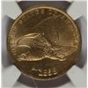 Image 2 : 1858 SMALL LETTERS FLYING EAGLE ONE CENT NGC MS65 GEM! SUPERB COIN! A REAL