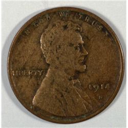 1914 S LINCOLN CENT VF