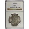 Image 1 : 1830 BUST HALF DOLLAR MS62 NGC BLAST WHITE, BEAUTIFUL COIN!