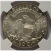 Image 3 : 1830 BUST HALF DOLLAR MS62 NGC BLAST WHITE, BEAUTIFUL COIN!