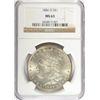 Image 1 : 1886-O MORGAN DOLLAR NGC MS63 WHITE, SUPER NICE, RARE IN THIS GRADE!