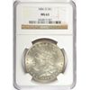 Image 1 : 1886-O MORGAN DOLLAR NGC MS63 WHITE, SUPER NICE, RARE IN THIS GRADE!