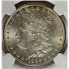 Image 2 : 1886-O MORGAN DOLLAR NGC MS63 WHITE, SUPER NICE, RARE IN THIS GRADE!