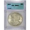 Image 1 : 1921 MORGAN DOLLAR ICG MS64