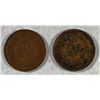 Image 2 : 1878 AG/GOOD & 1879 VF/XF INDIAN HEAD CENTS