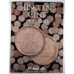 NICE LINCOLN CENT SET: 1909 TO 1940 ( MISSING 1909-S VDB, 1909-S, 1914-D, 1924-D