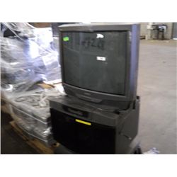 TEKTRONIX TV with Media Cart