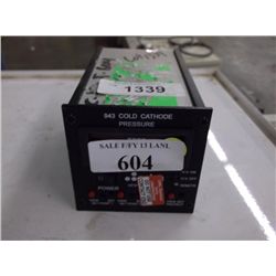 Torr 943 Cold Cathode Pressure Gauge