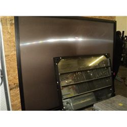 Aluminum Frame w/ Brown Glass